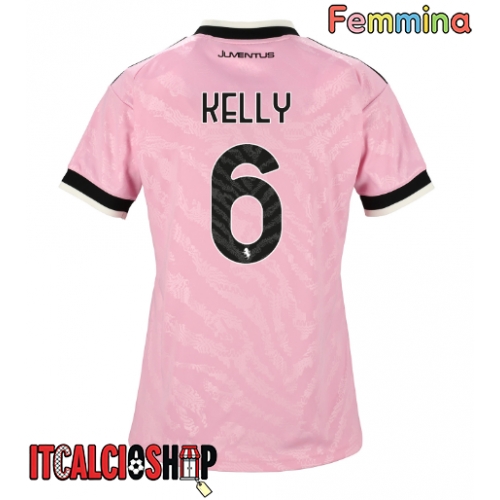 Juventus Lloyd Kelly #6 Seconda Maglia Femmina 2026-27 Manica Corta